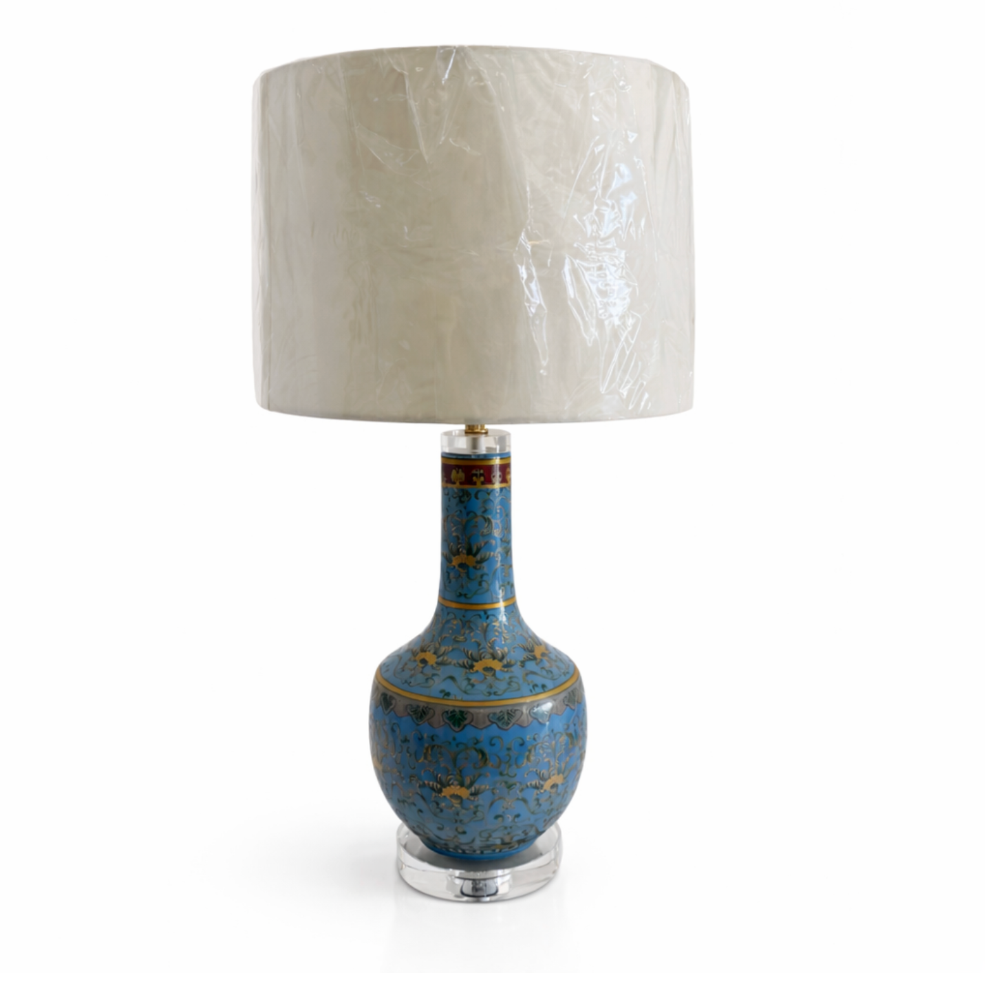 Blue Porcelain Table Lamp