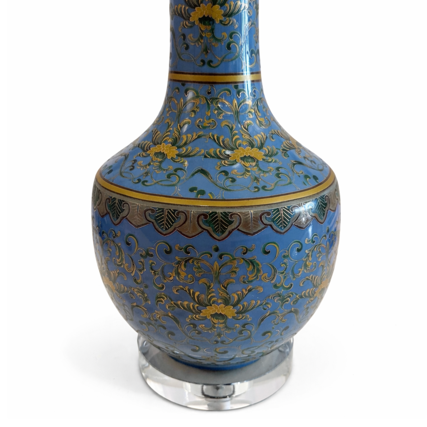 Blue Porcelain Table Lamp