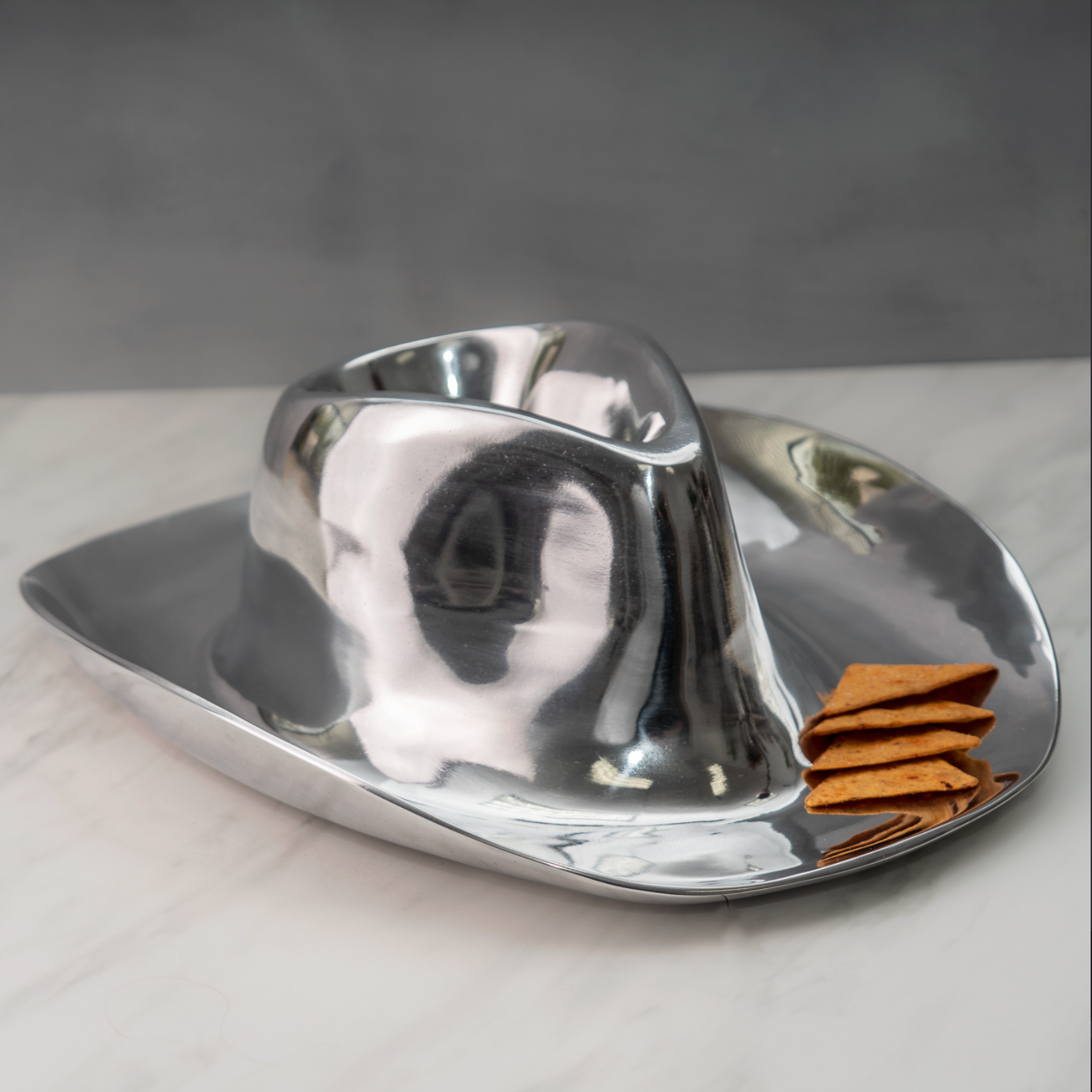 Cowboy Chip and Dip Bowl