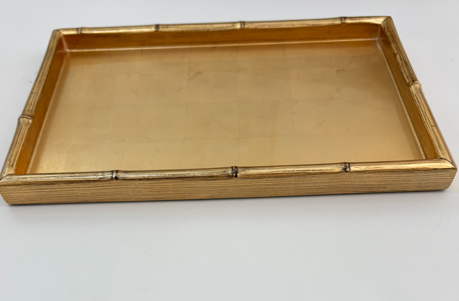 Gold Bamboo Tray