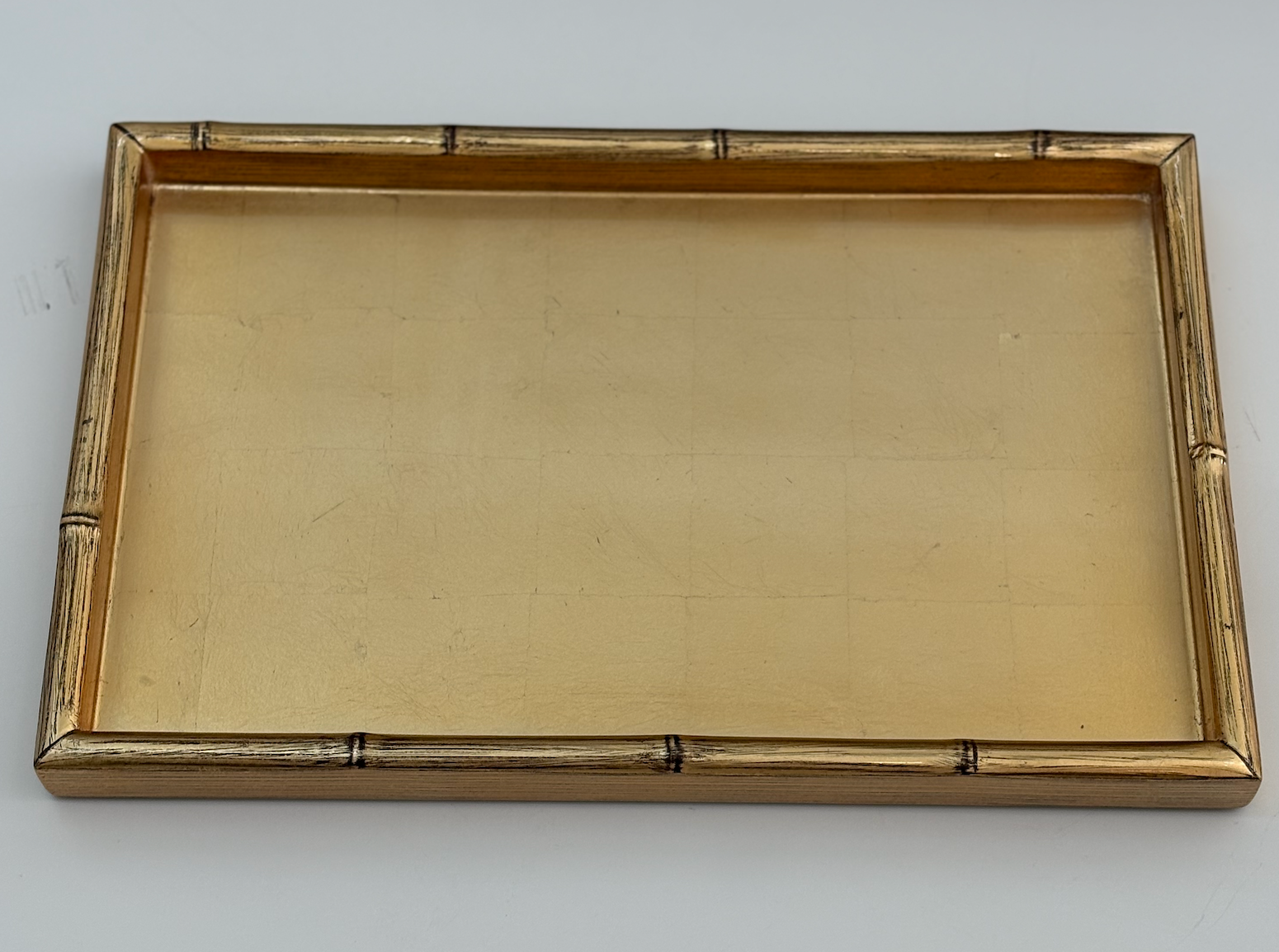 Gold Bamboo Tray