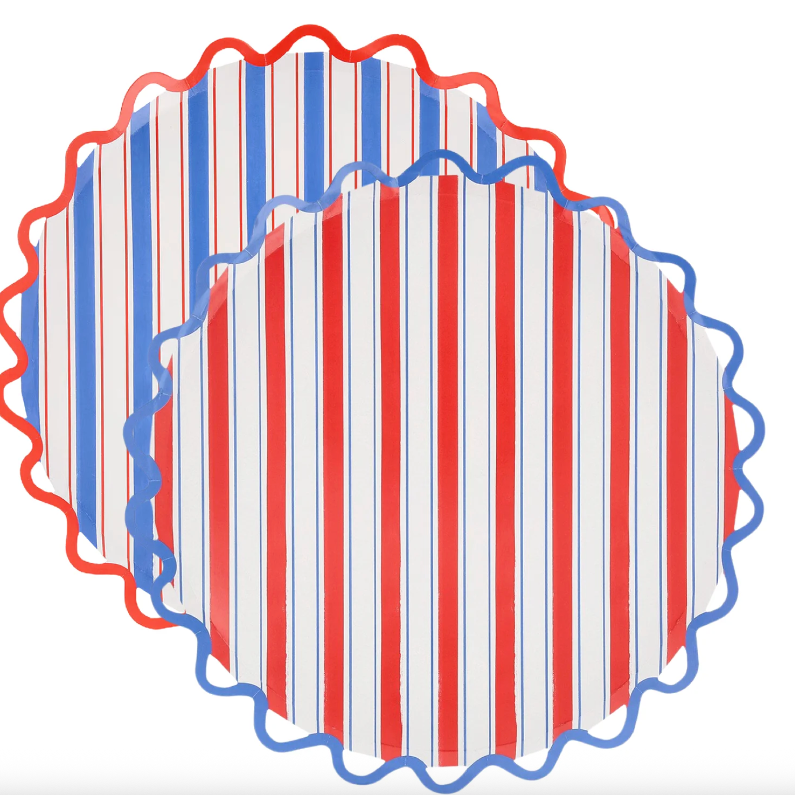 Nautical Striped Dinner Plates