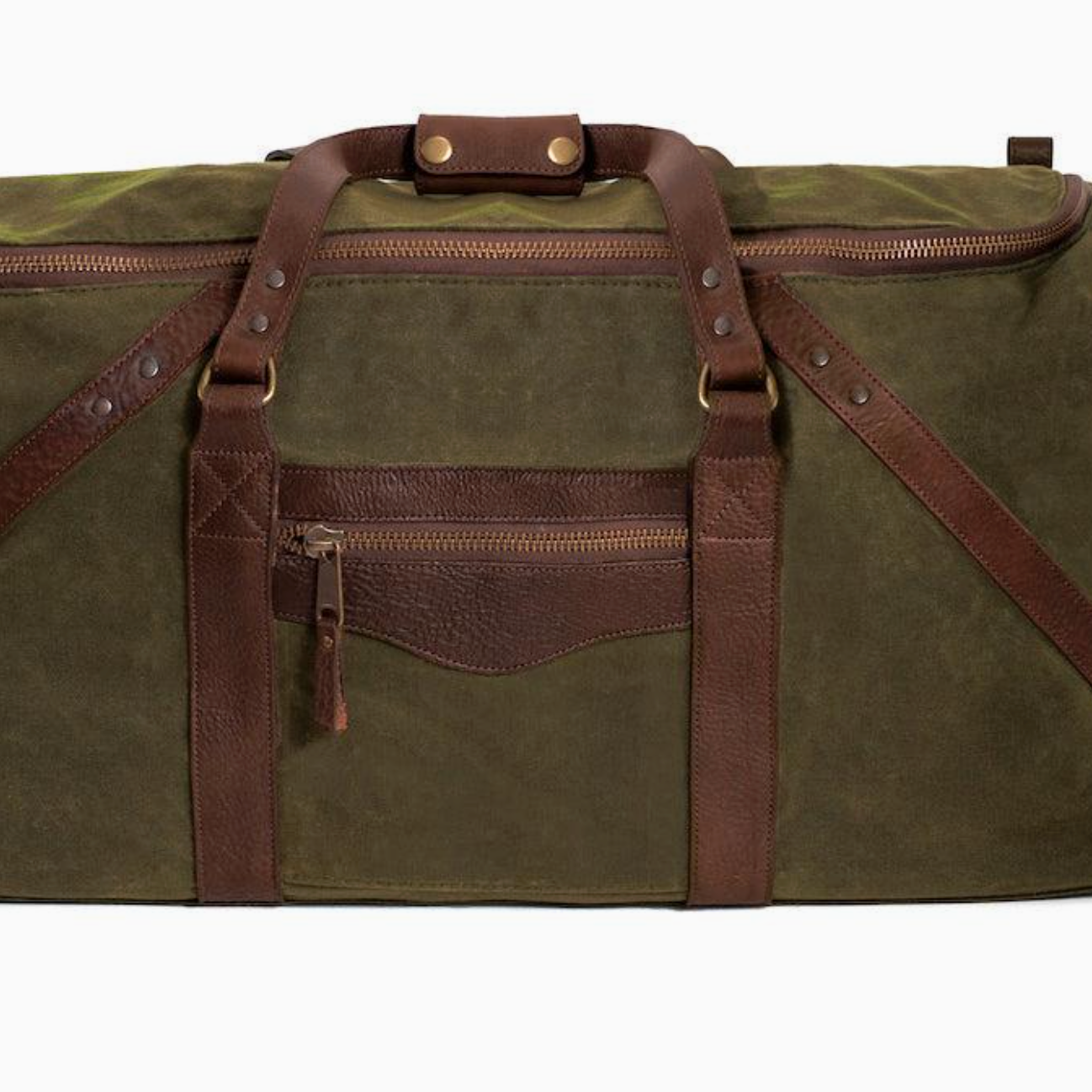 Waxed Canvas Extra Large Duffle Bag