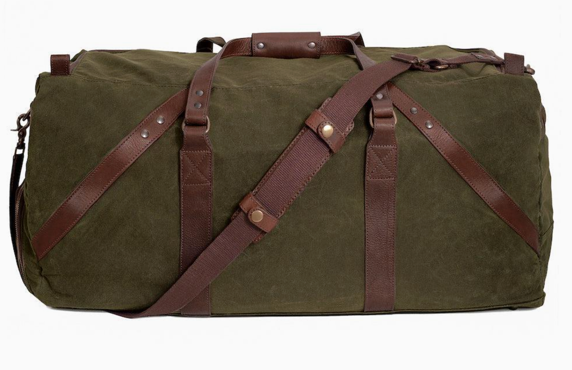 Waxed Canvas Extra Large Duffle Bag