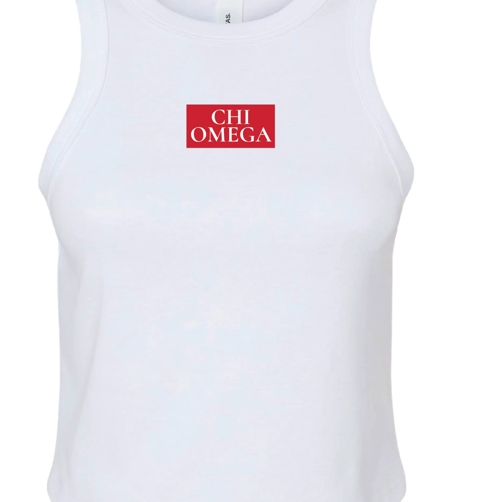 Greek Patch Tank Tops