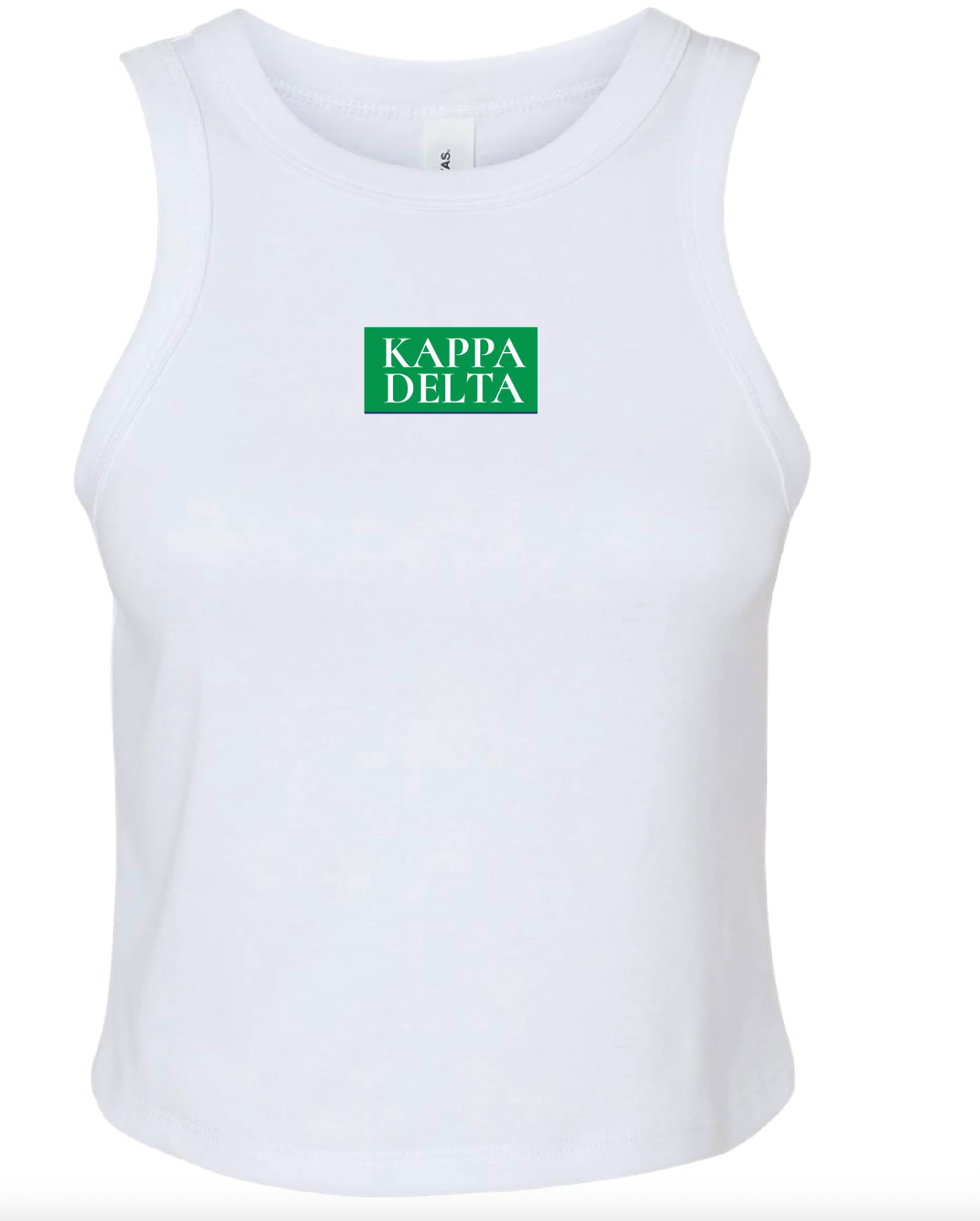 Greek Patch Tank Tops
