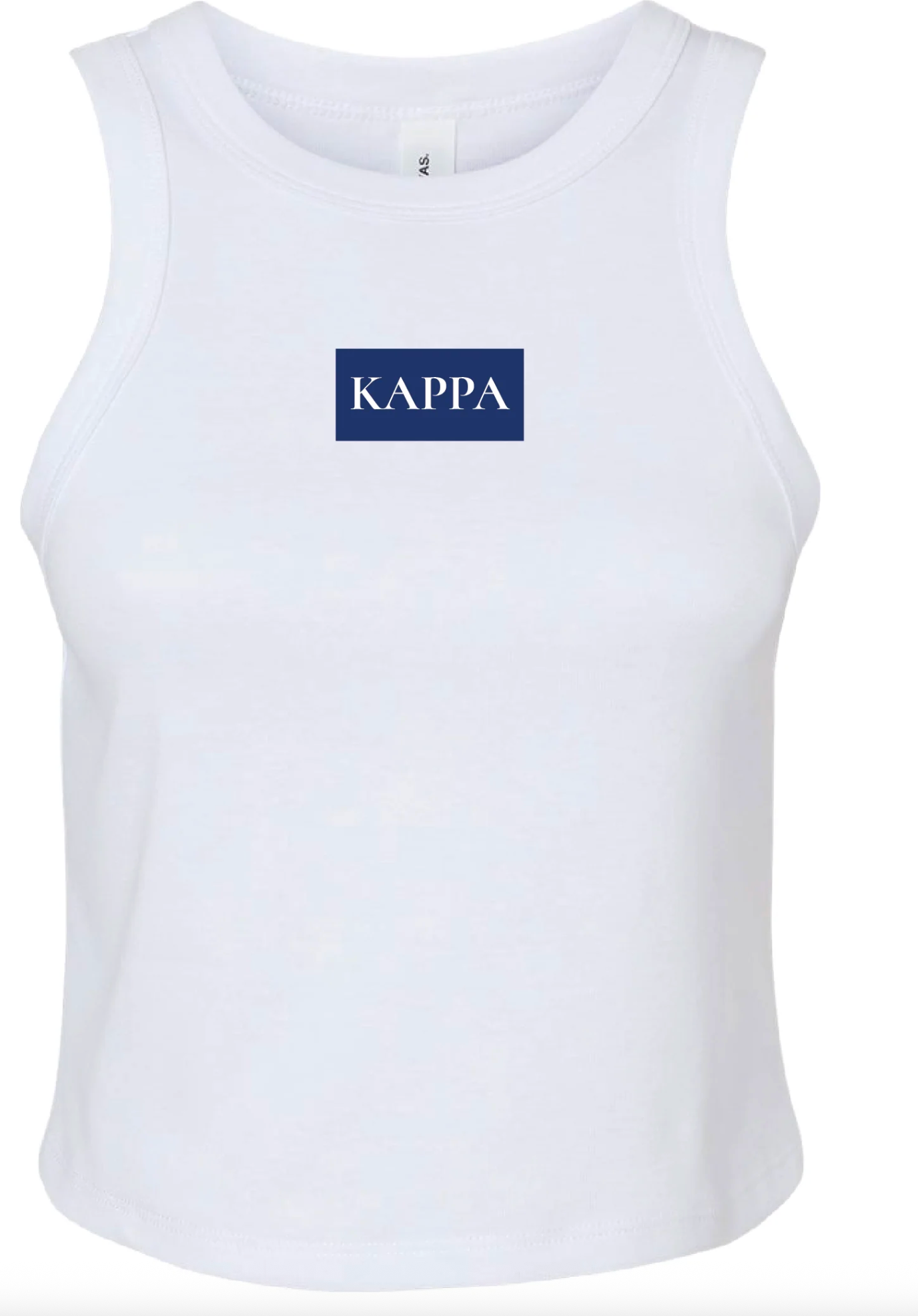 Greek Patch Tank Tops