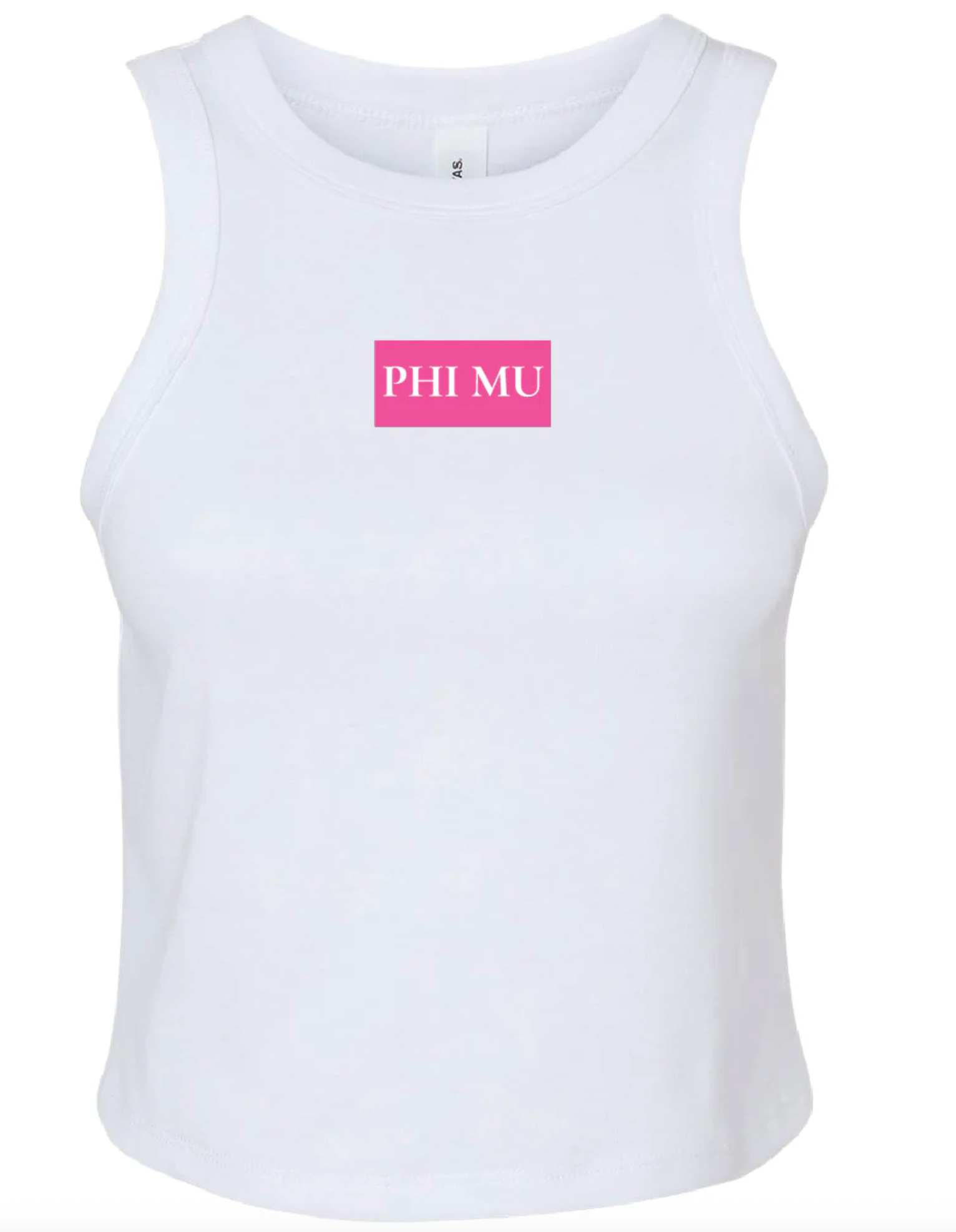 Greek Patch Tank Tops