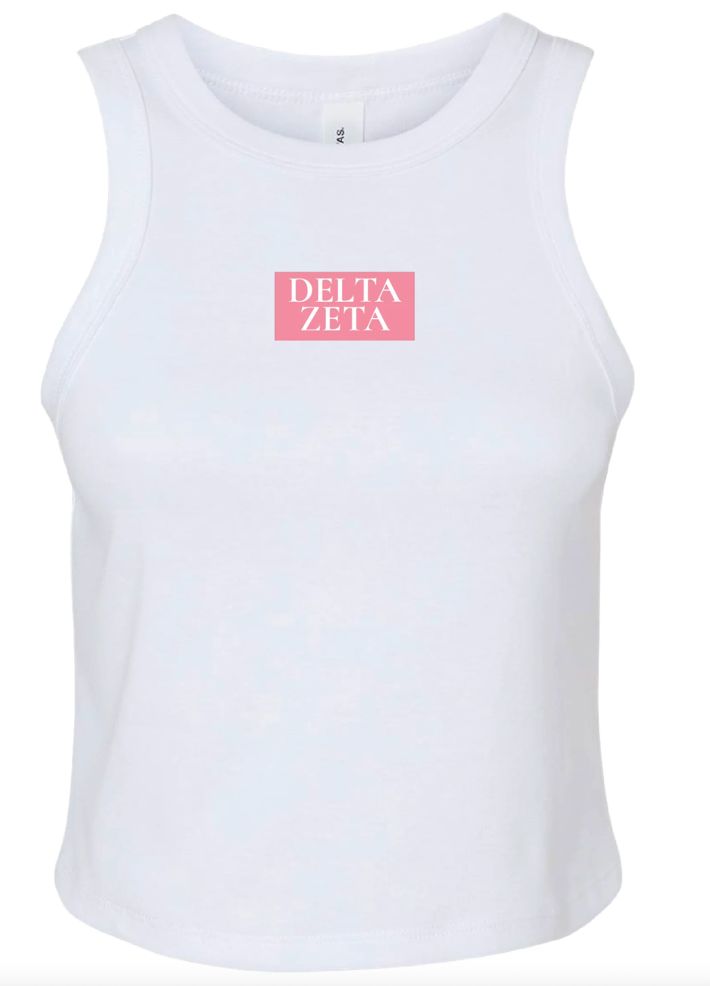 Greek Patch Tank Tops