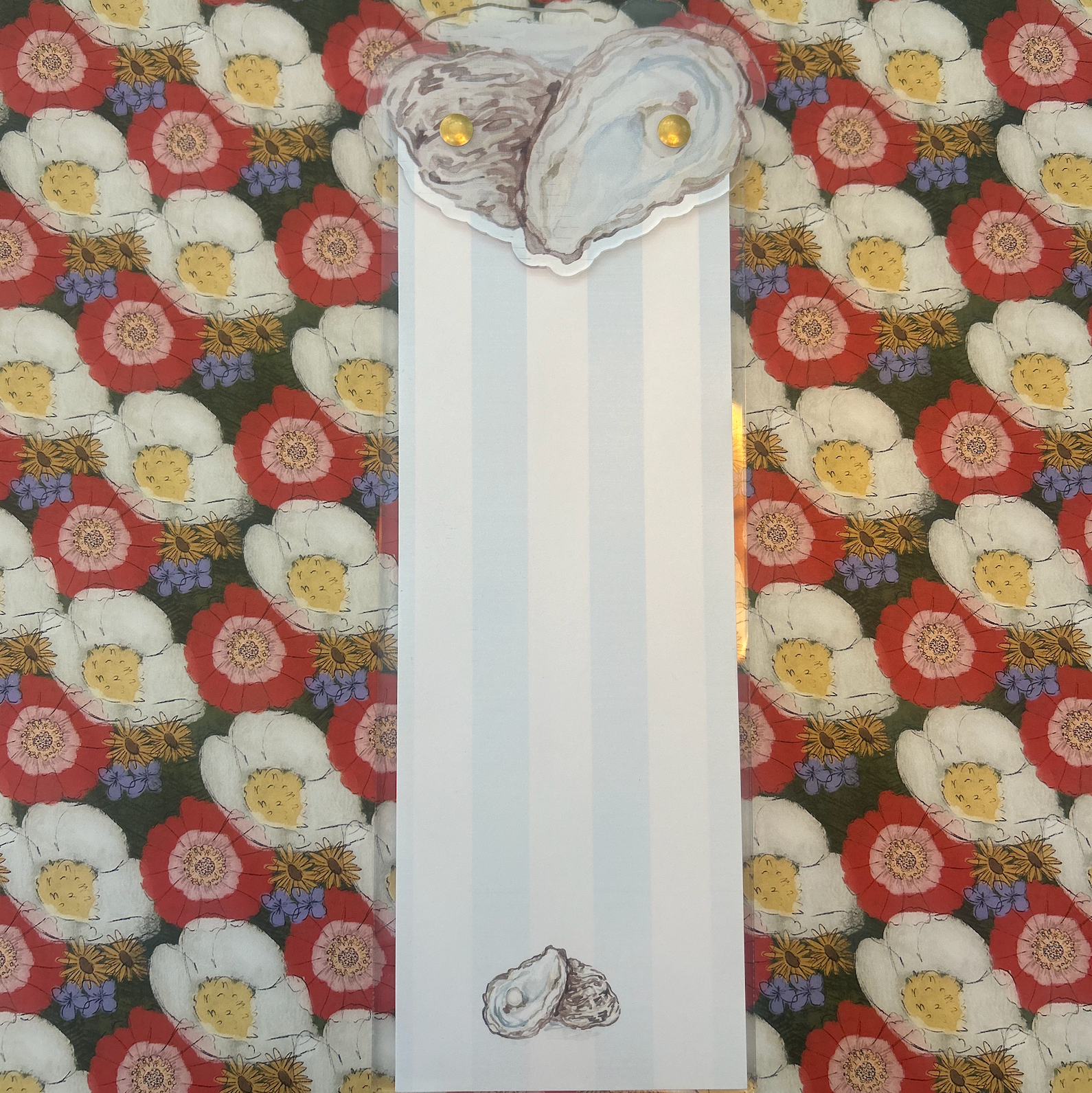 Oyster Skinny Notepad
