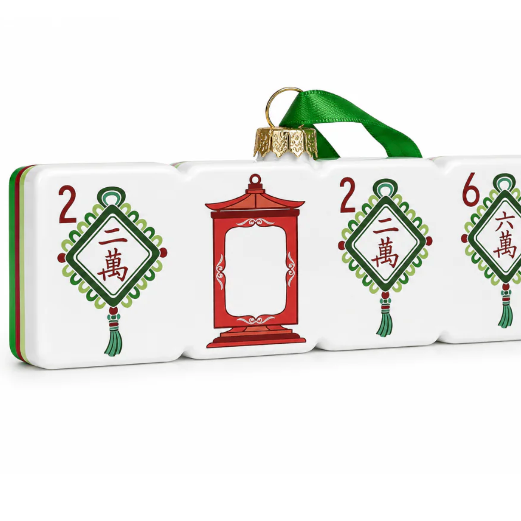 Lucky Knots Mahjong Ornament