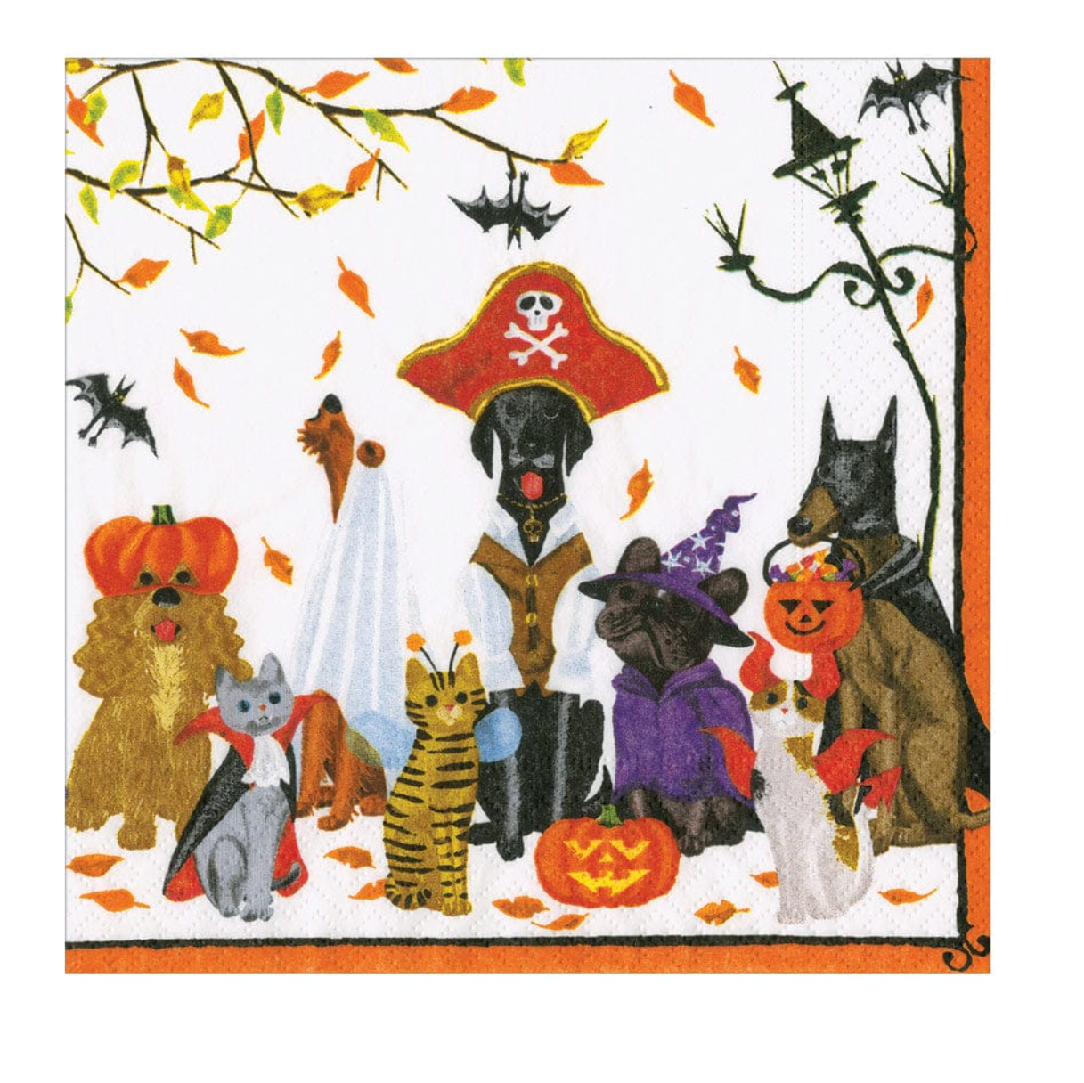 Halloween Pets Cocktail Napkins