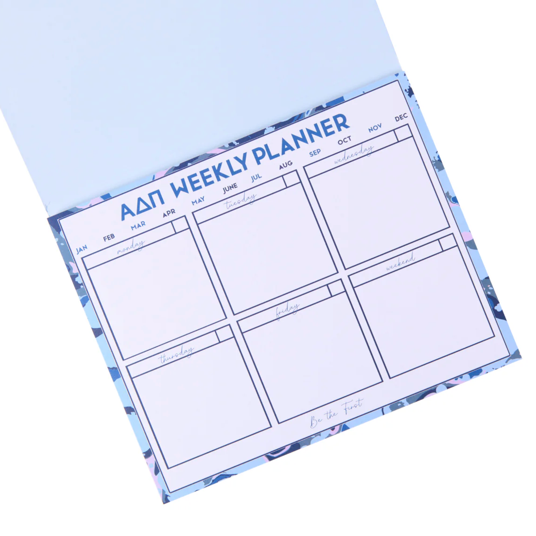 Sorority Weekly Planner