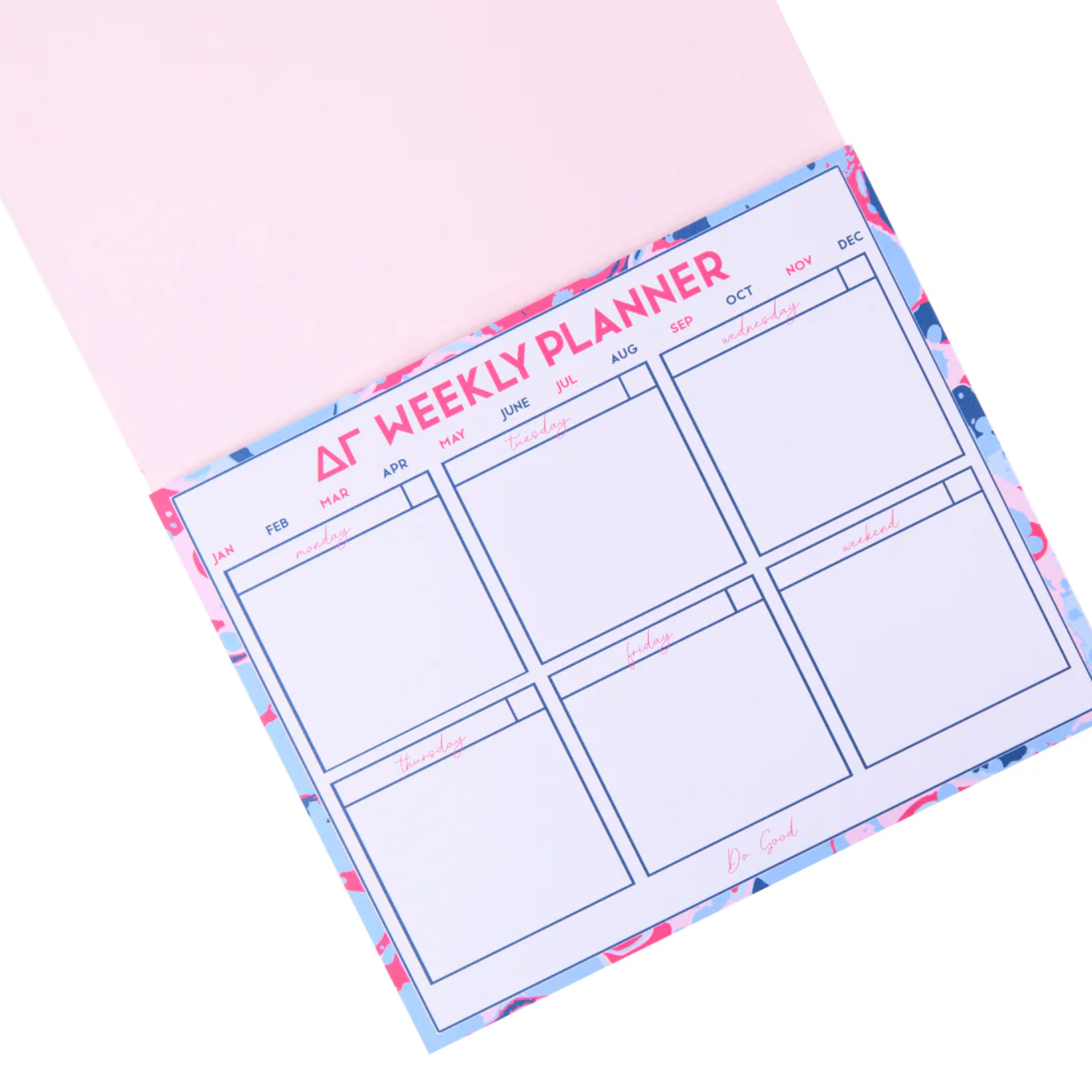 Sorority Weekly Planner