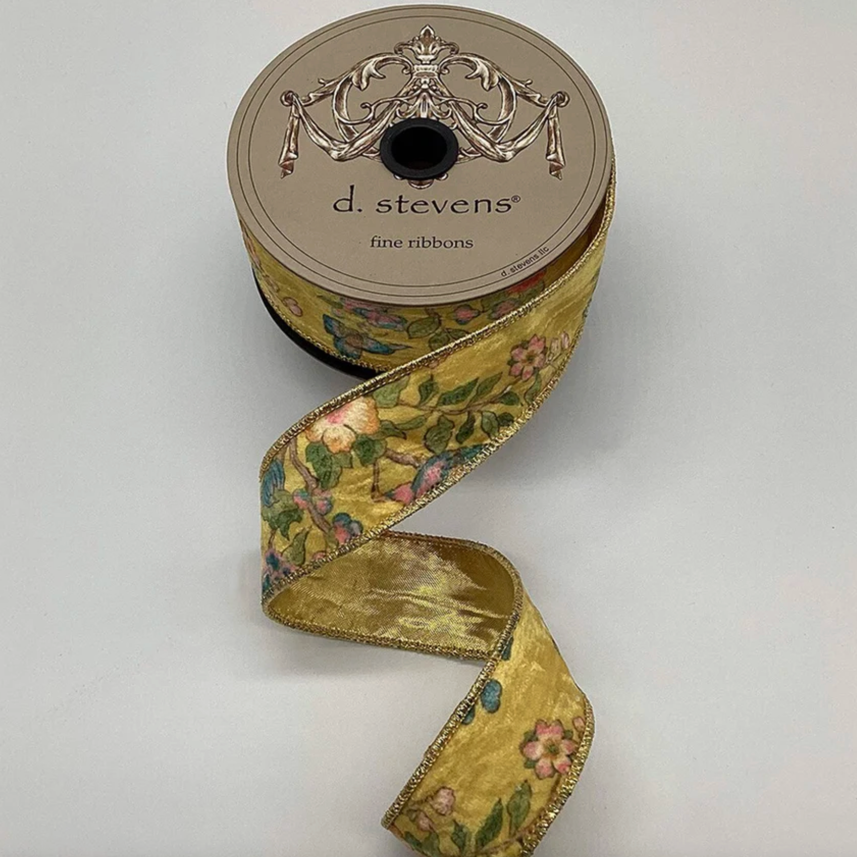 Satin Floral Ribbon