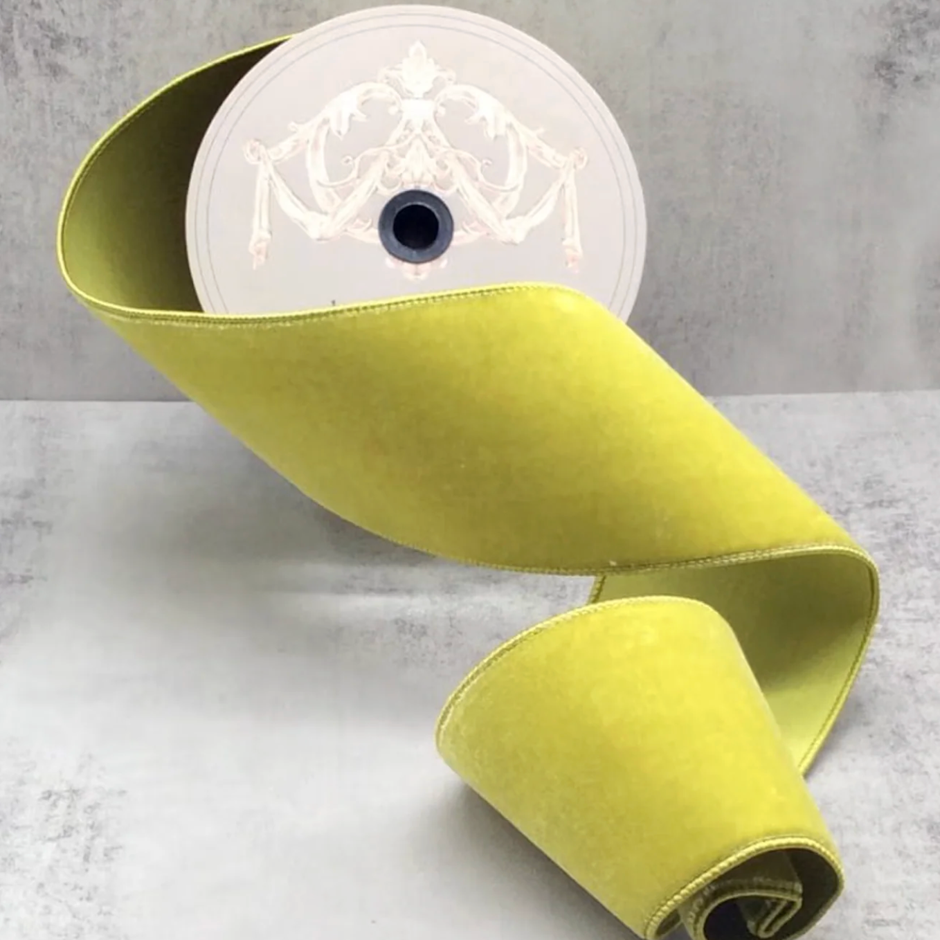 Lush Velvet Leaf Dupion Ribbon