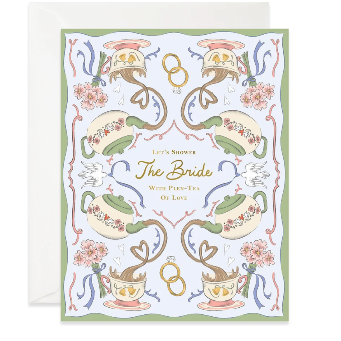 Plen-tea Love Bridal Shower Card