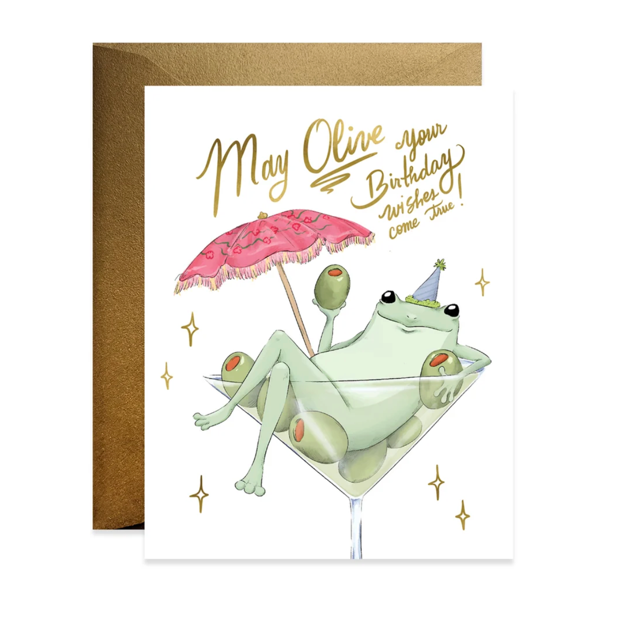 Olive Your Birthday Wishes Card