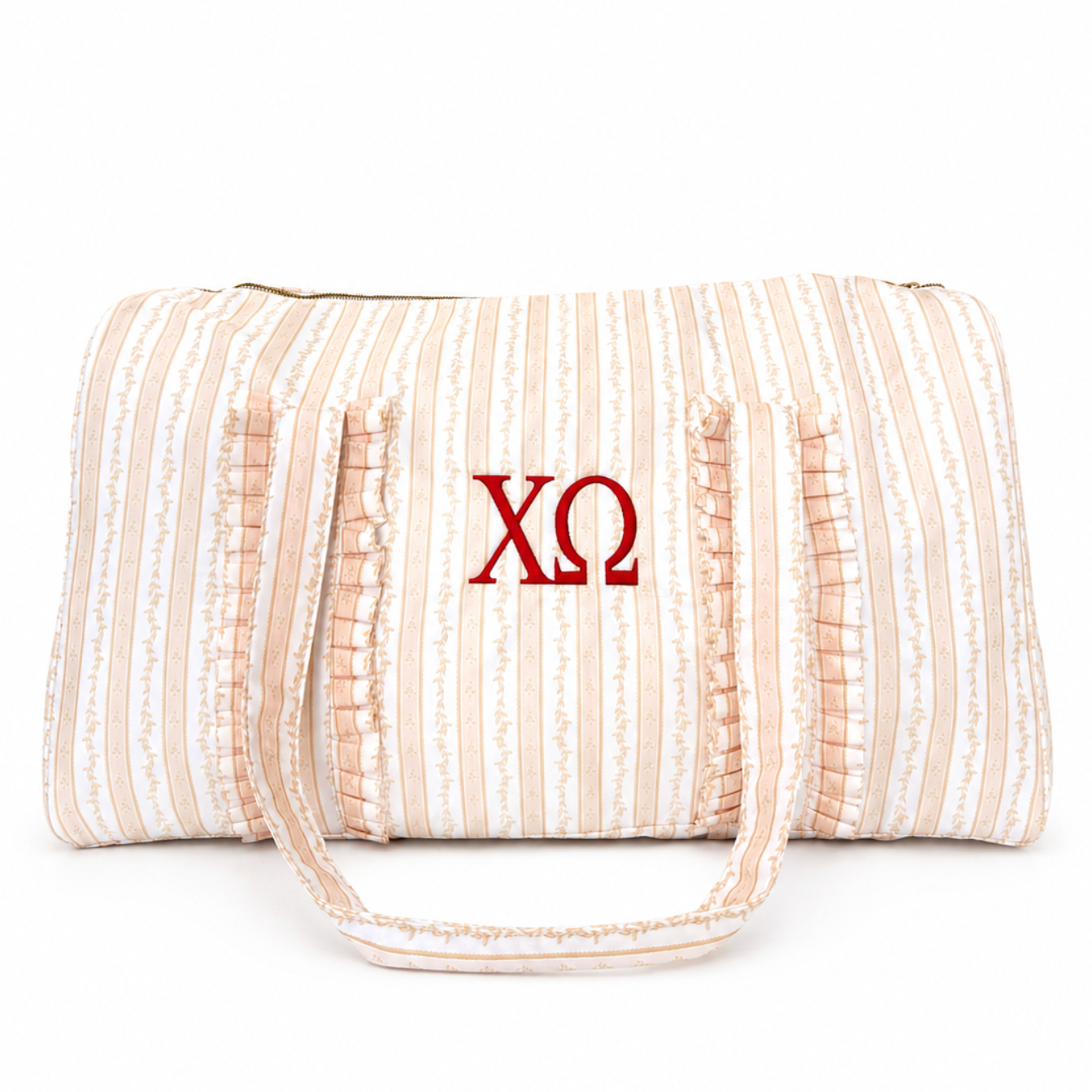 Jet Set Ready Ruffle Duffle Bag