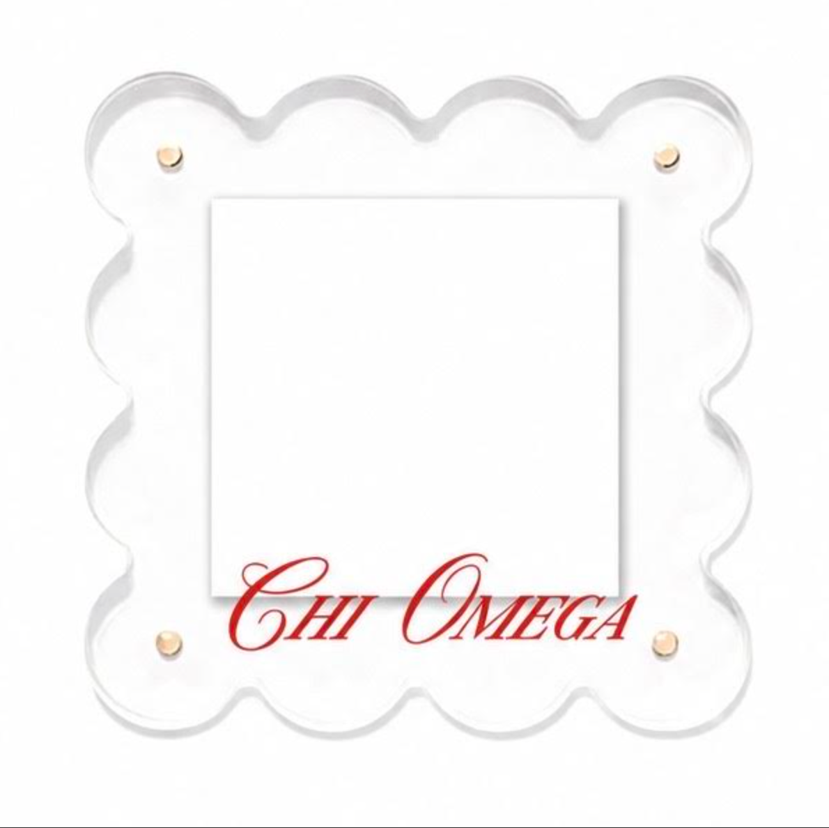 Sorority Acrylic Mini Picture Frame