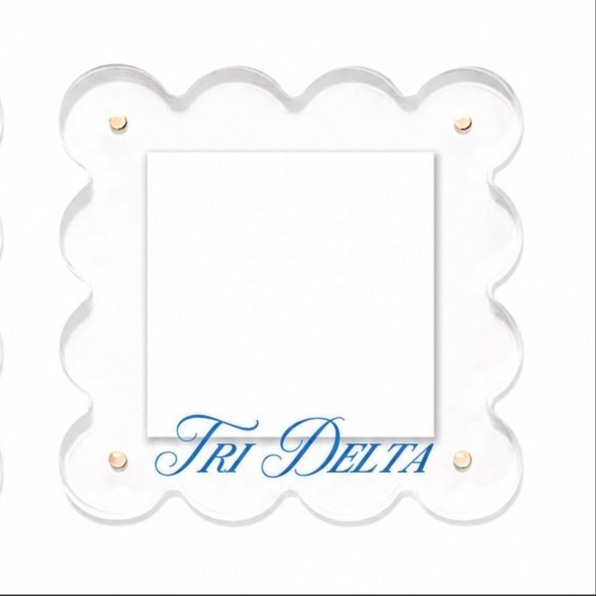 Sorority Acrylic Mini Picture Frame