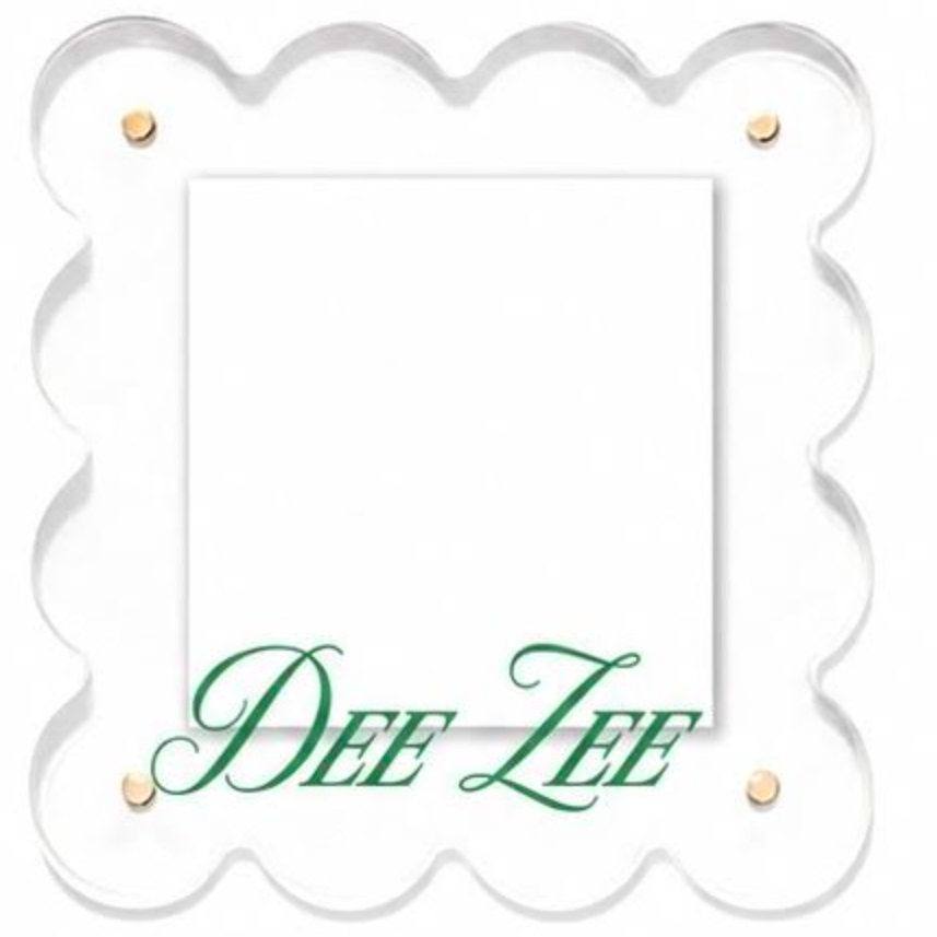 Sorority Acrylic Mini Picture Frame