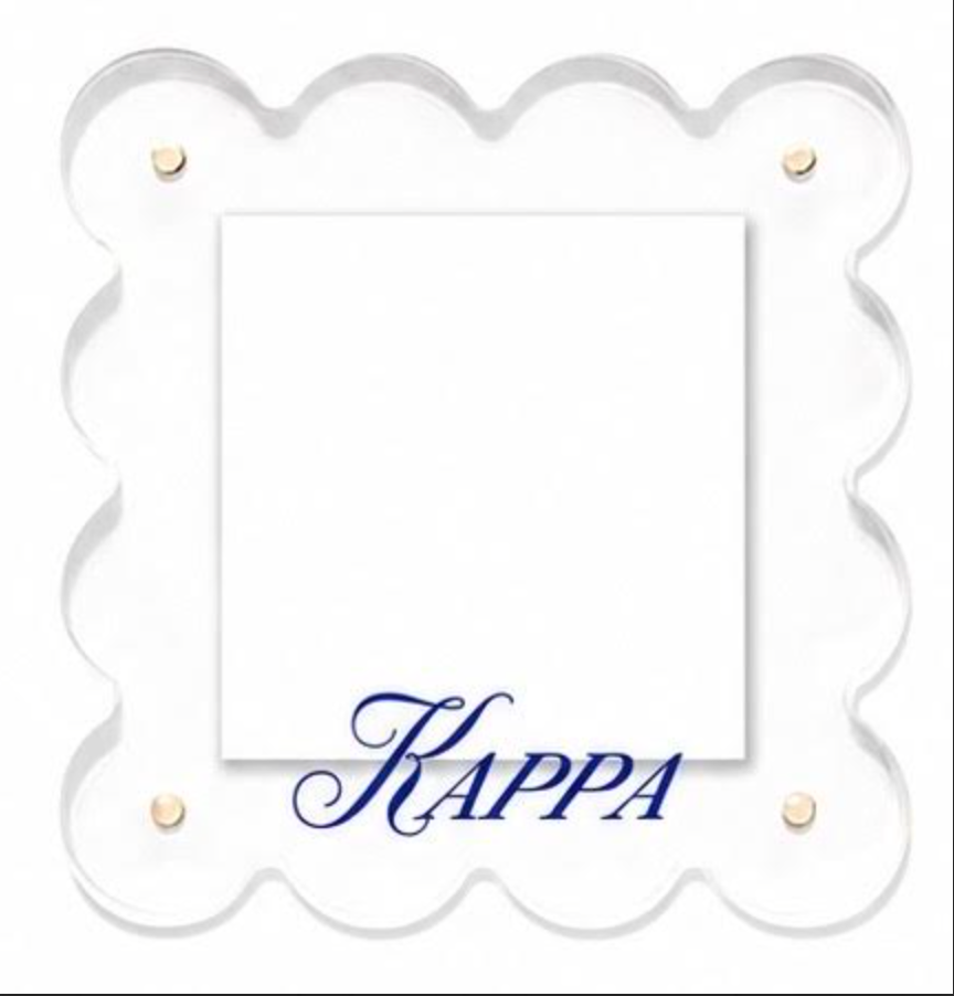 Sorority Acrylic Mini Picture Frame