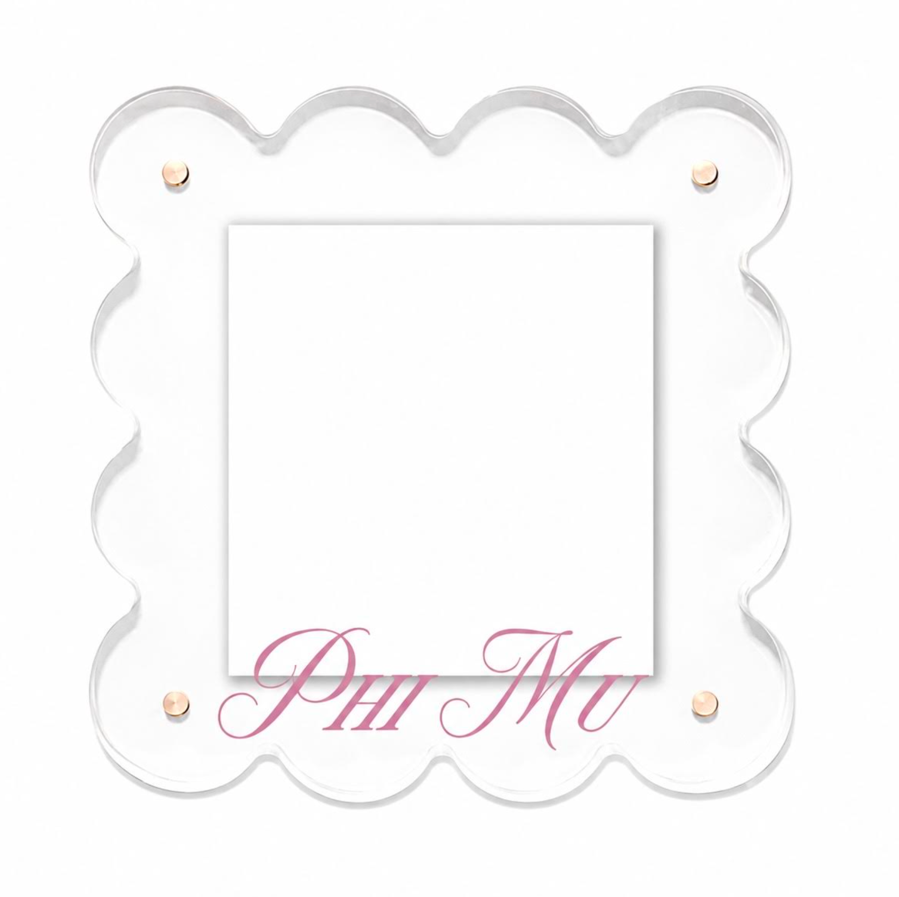 Sorority Acrylic Mini Picture Frame