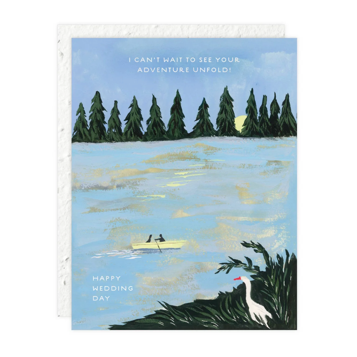 The Adventure of Us Wedding Card