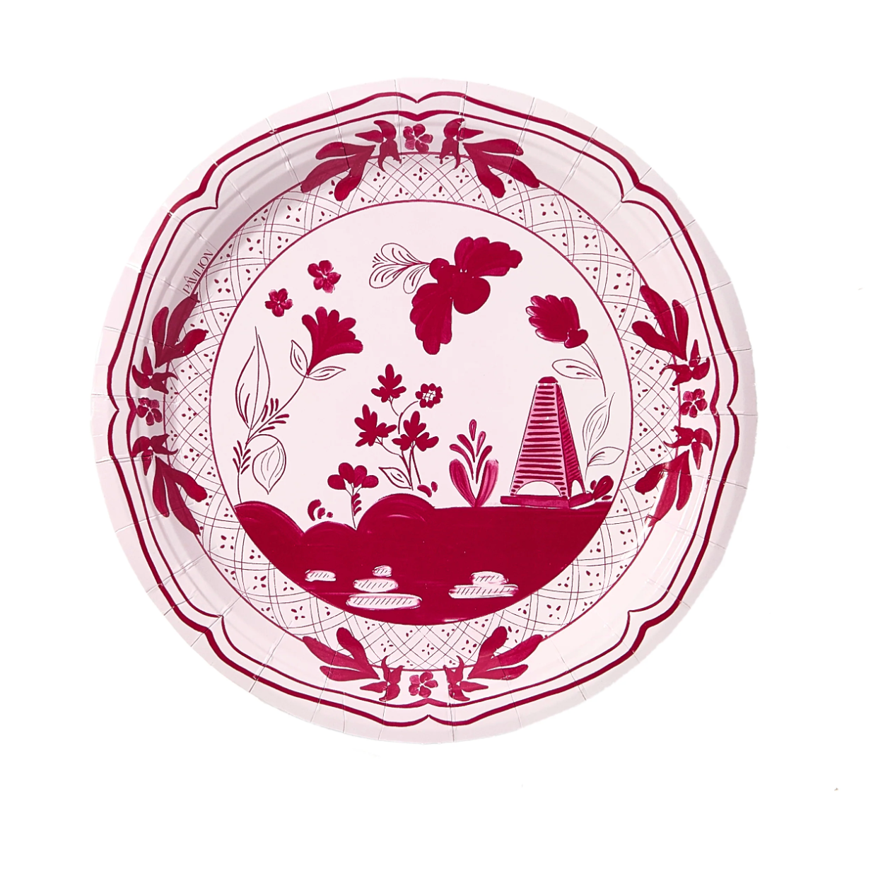 Beachside Pavilion Dinner Paper Plates
