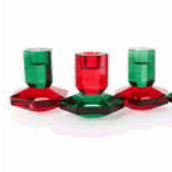 Color Block Candleholder