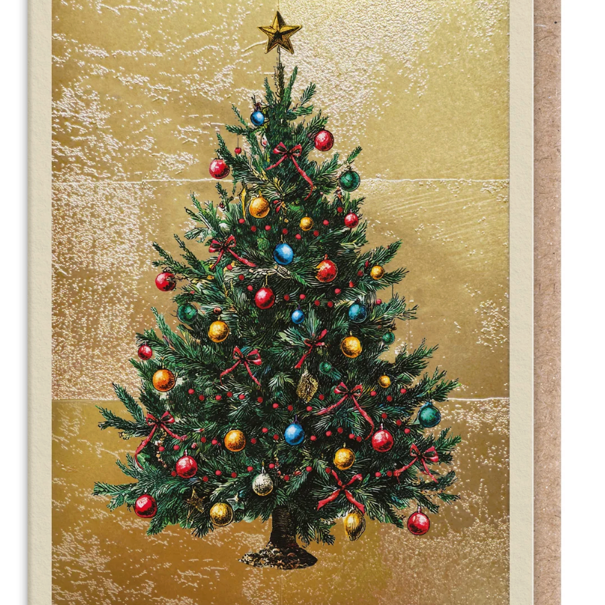 Christmas Tree Greeting Card