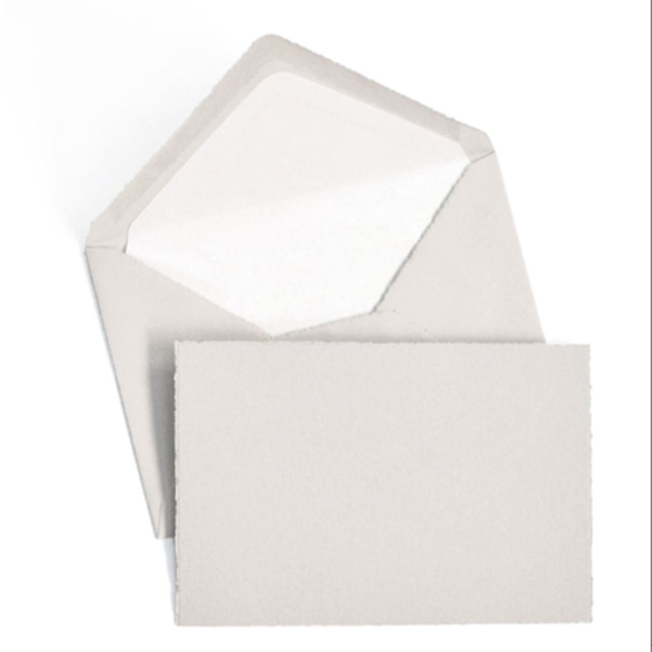 Classic Laid Deckle Edge Note Cards
