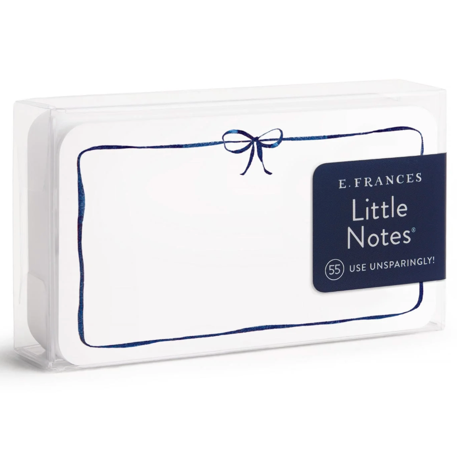 Navy Bow Little Notes