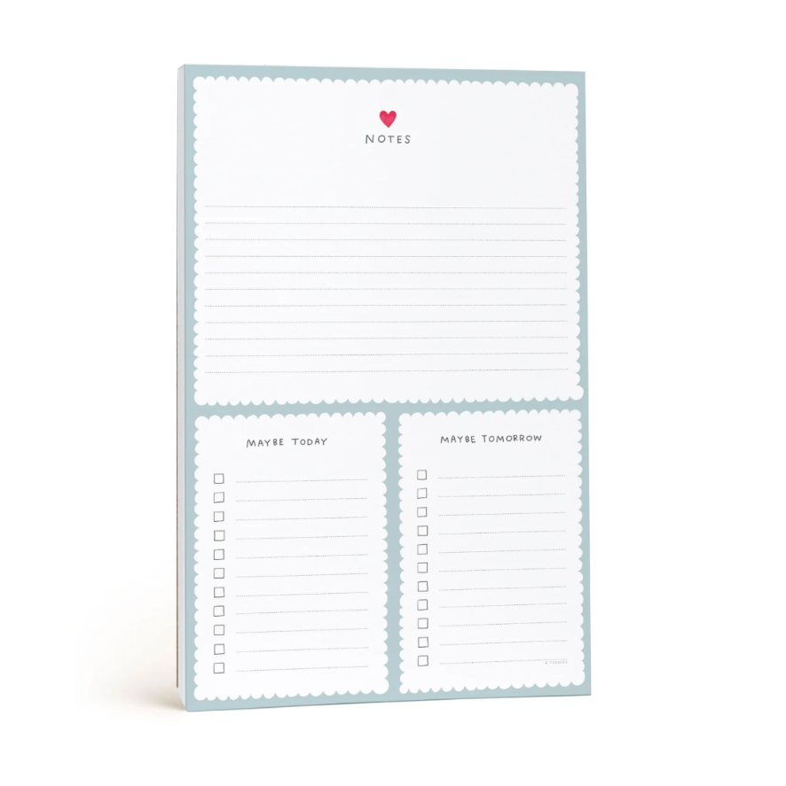 Today Maybe Tomorrow Notepad