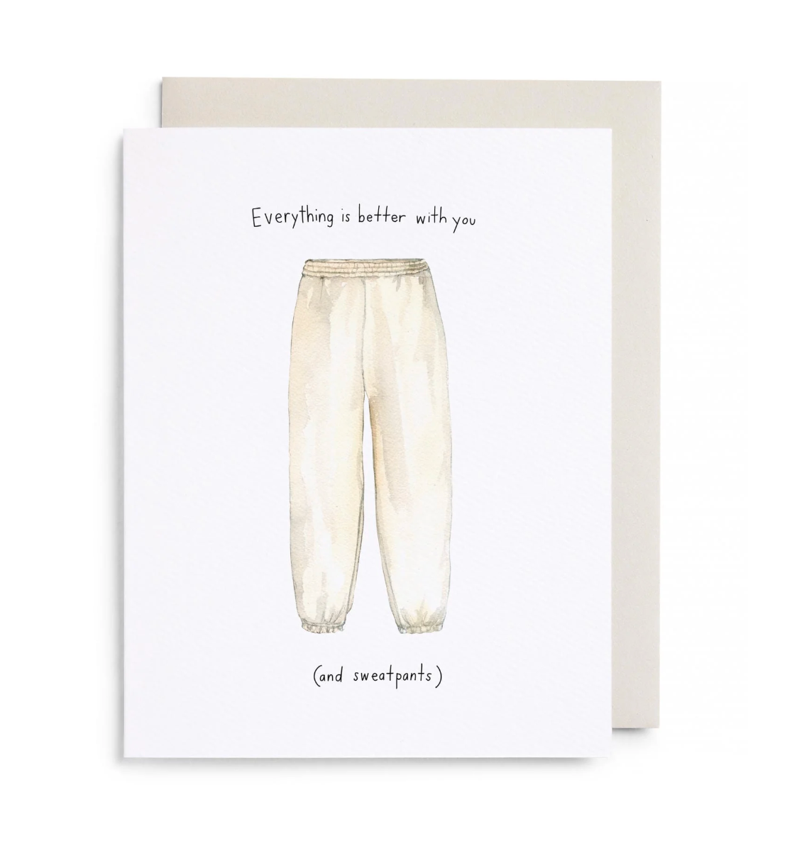 Sweatpant Love Card