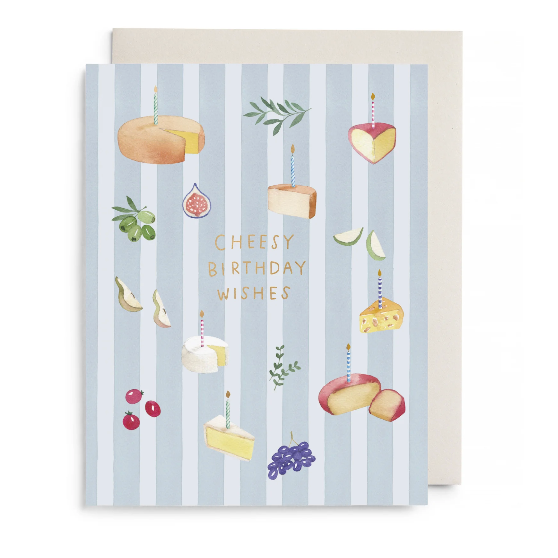 Cheesy Wishes Birthday Card