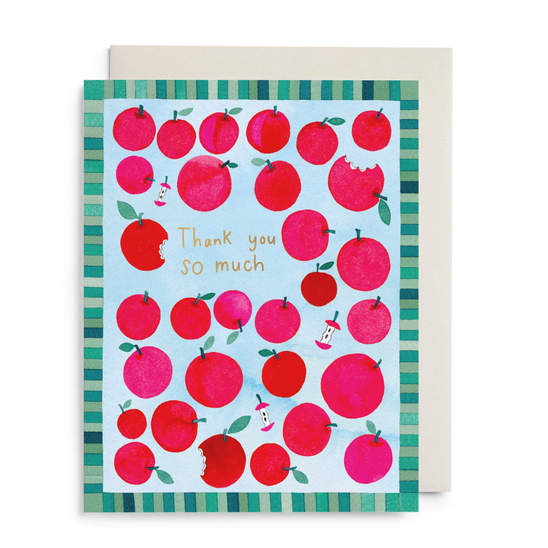 Apple a Day Thank You Card