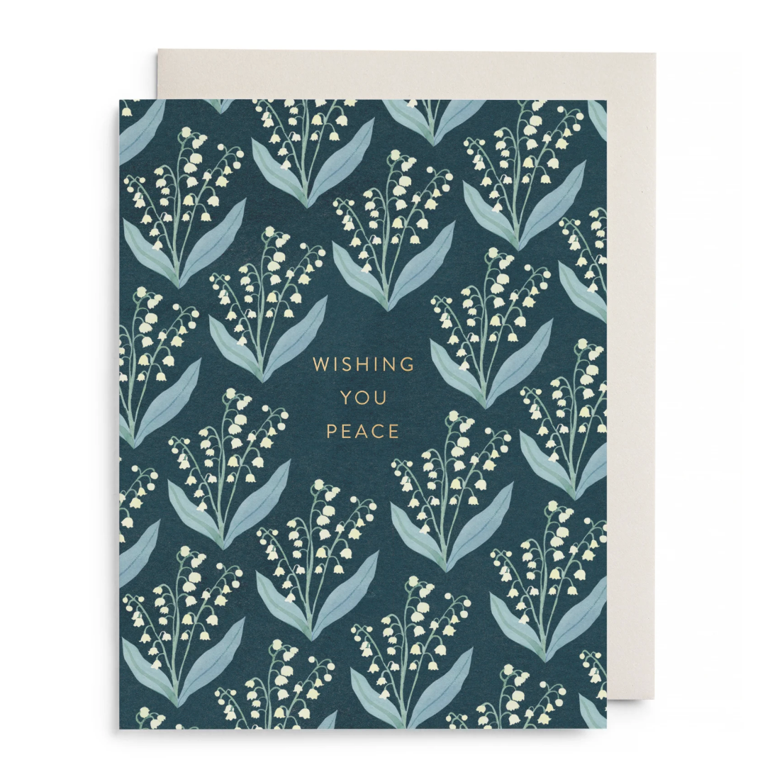Lily of the Valley Sympathy Card