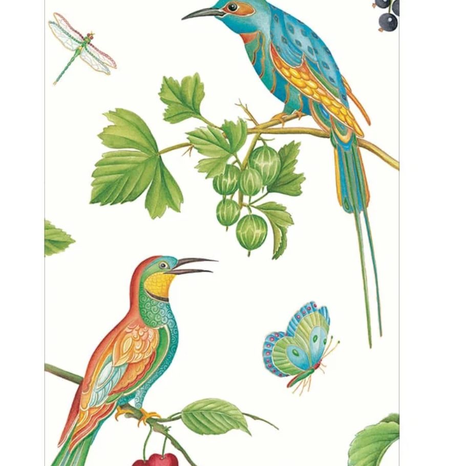 Jeweled Birds Napkins