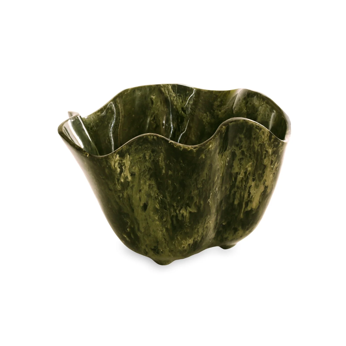 Resin Malachite Ice Bucket