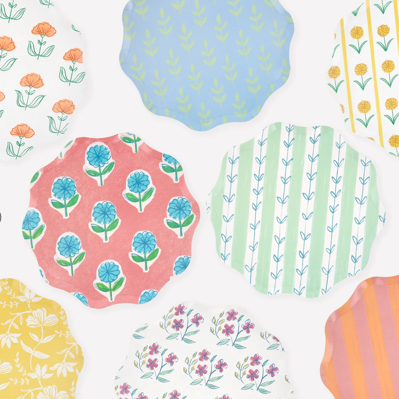 Flora Side Plates