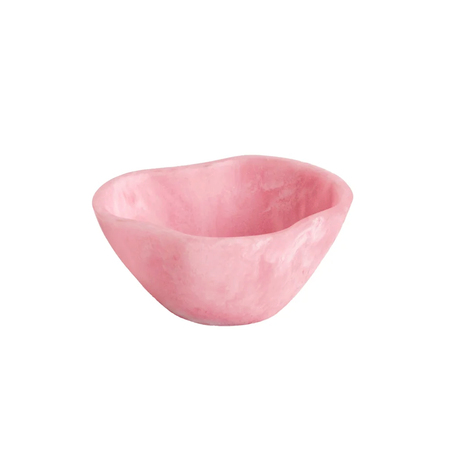Resin Sorbet Mini Wavy Round Bowl