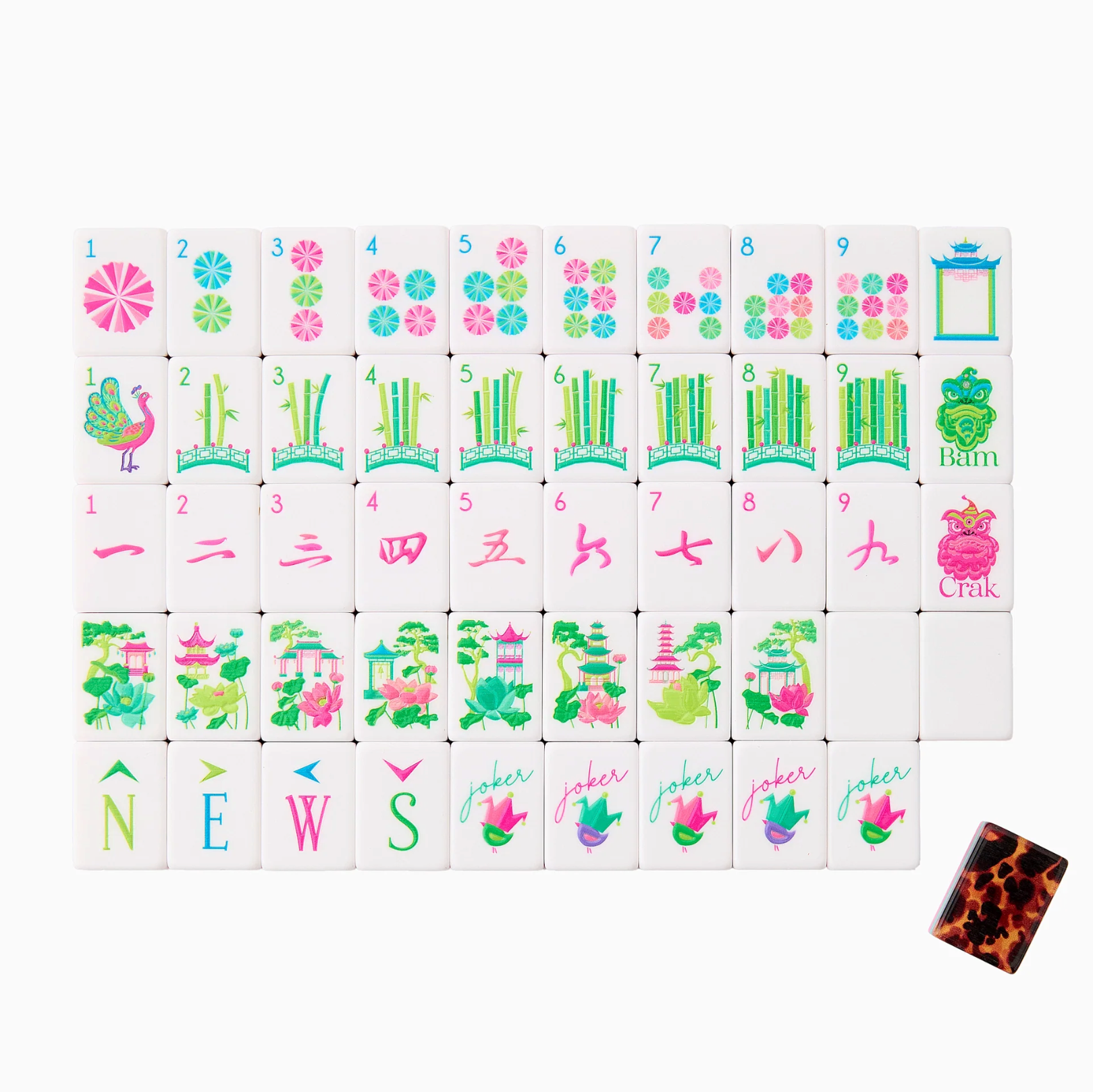 Glow Wild Mahjong Tiles