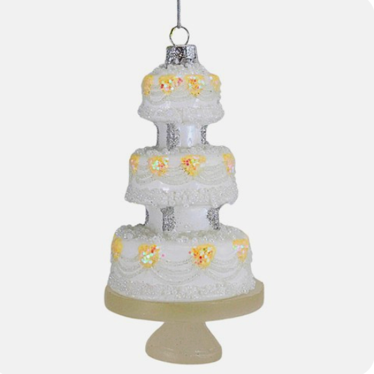 Wedding Cake Ornament