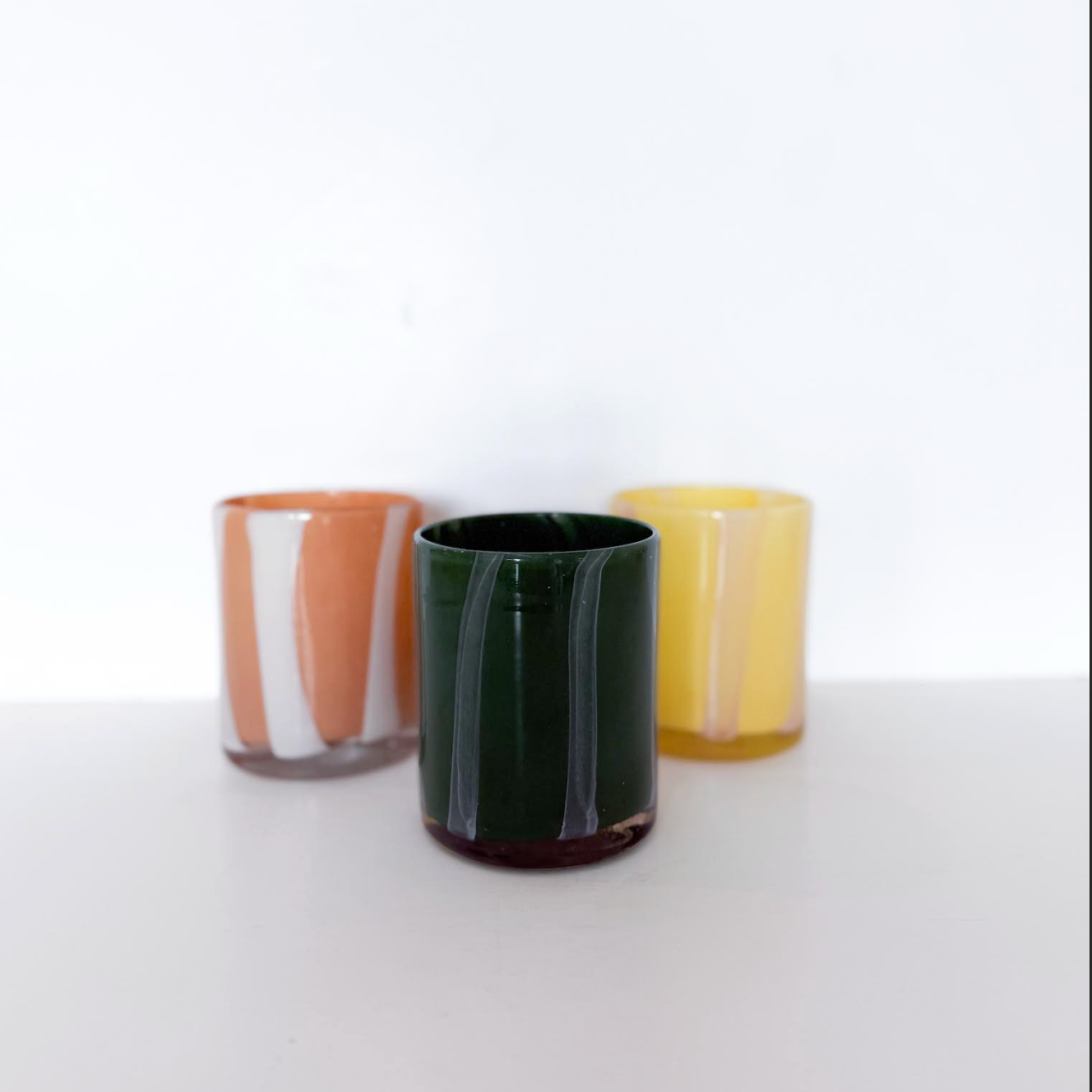 Handblown Glass Cups