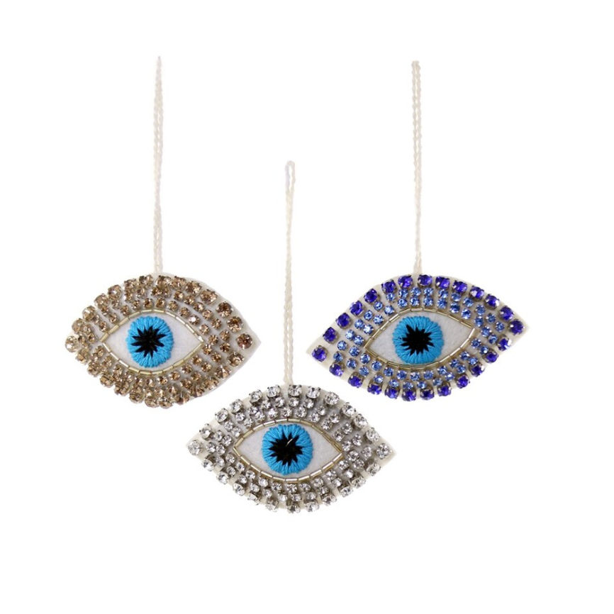 Jeweled Eye Ornament
