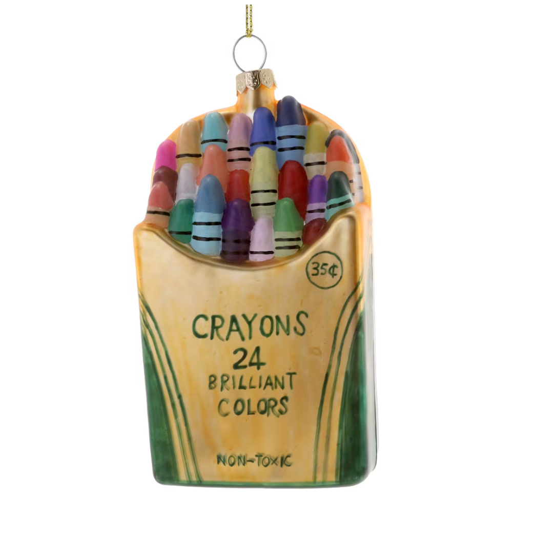 Crayon Box Ornament