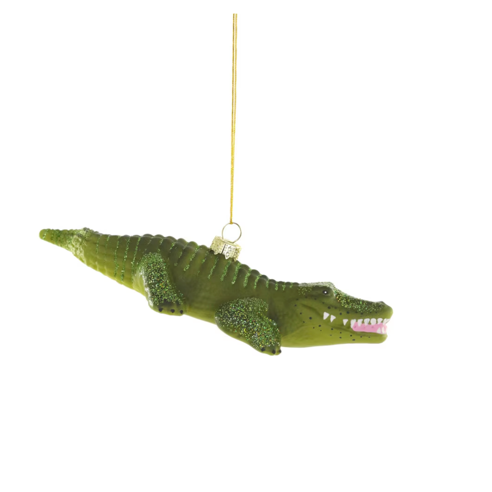 Crocodile Ornament