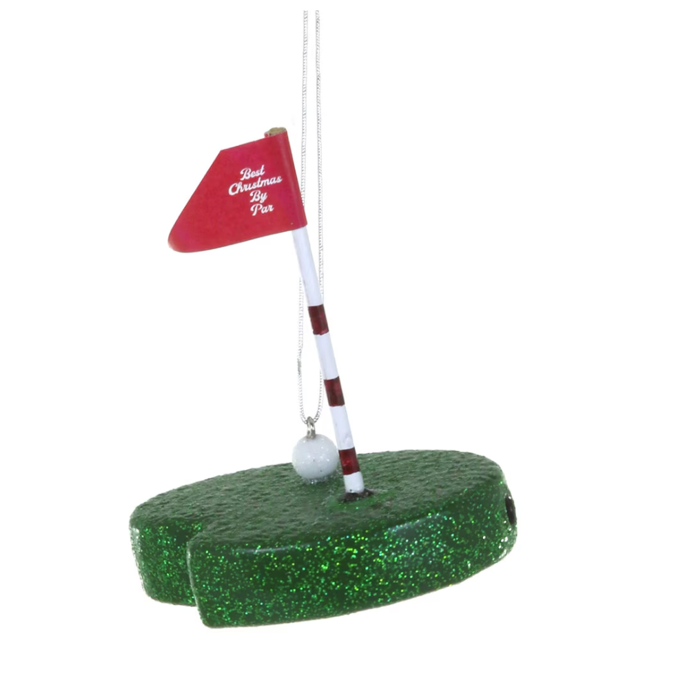 Golf Putting Ornament